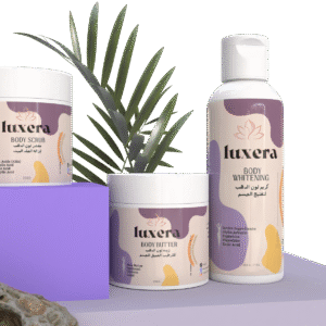 ✨مجموعة لون الدهب لتفتيح الجسم