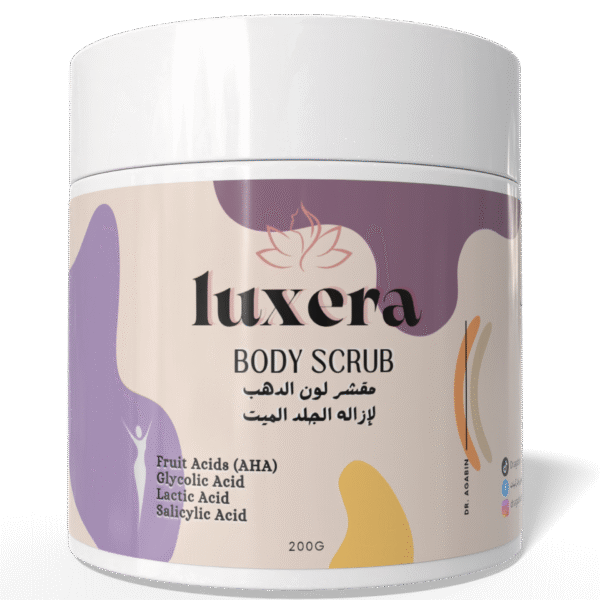  مقشر لون الدهب للجسم